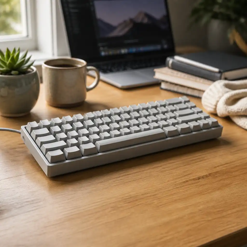 No wrist rest