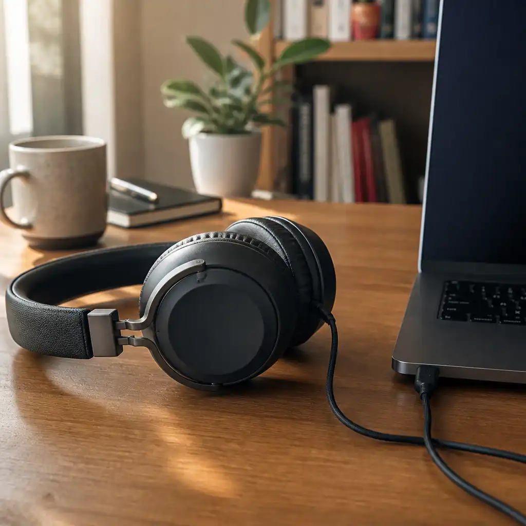 Wired with cable