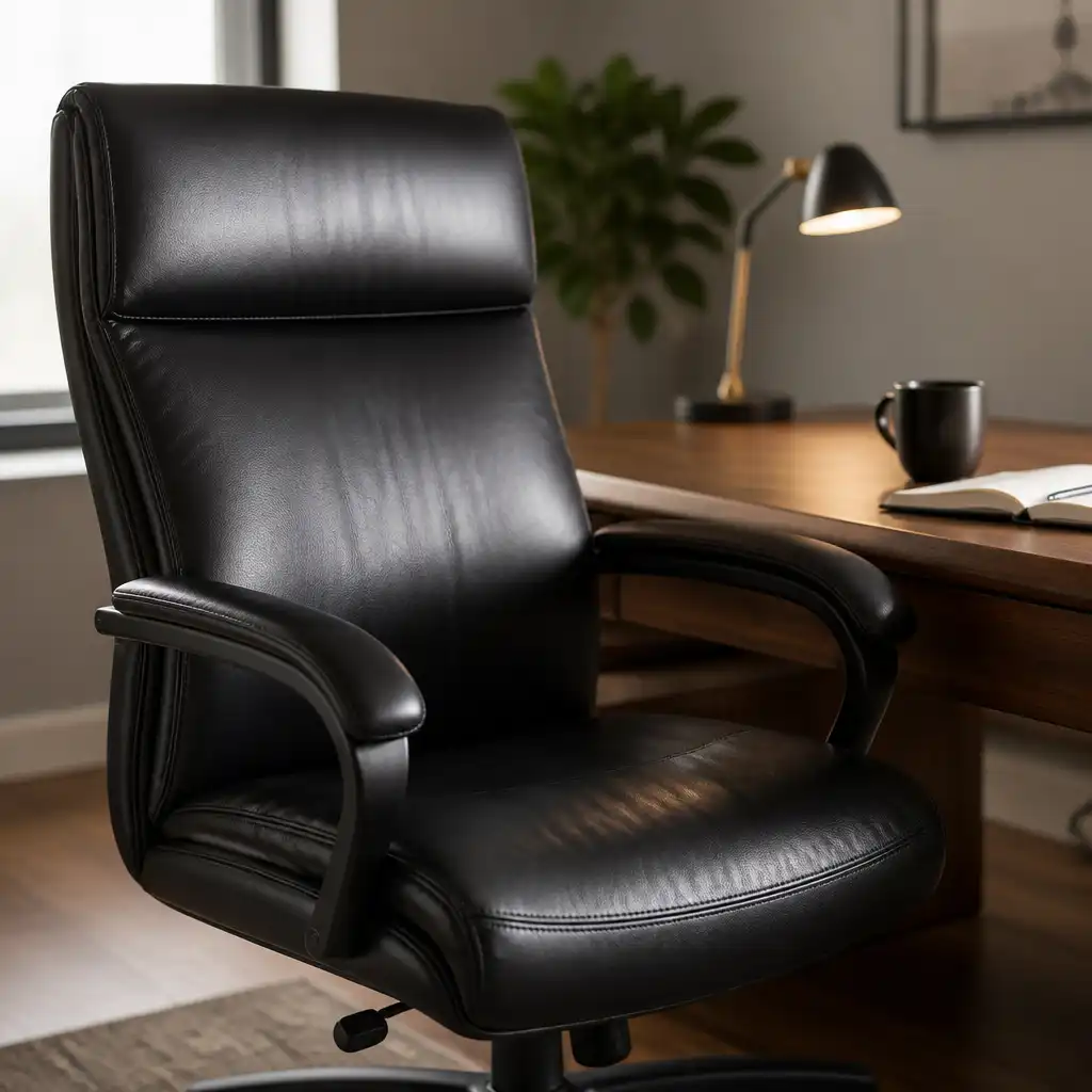 Leather finish