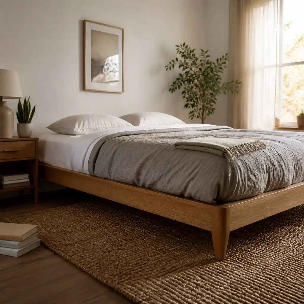 No headboard needed