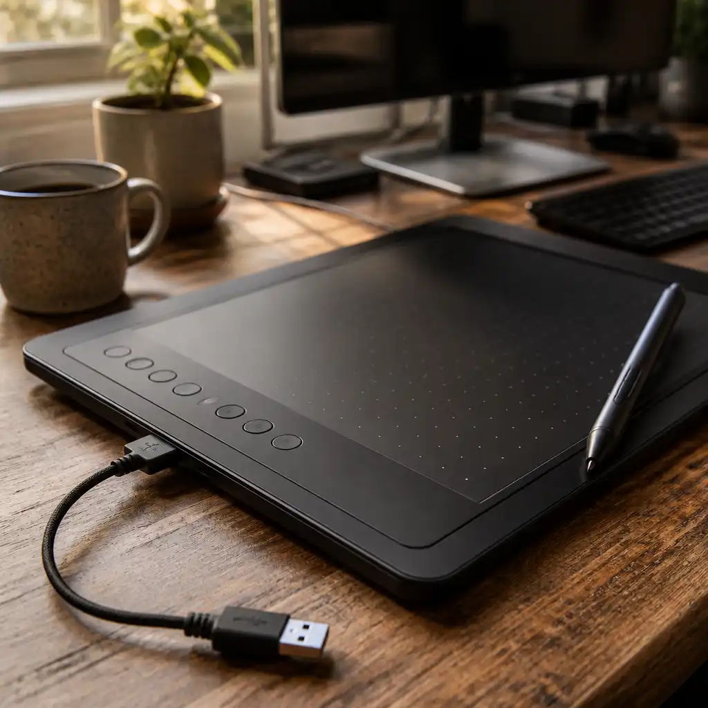 USB-A wired
