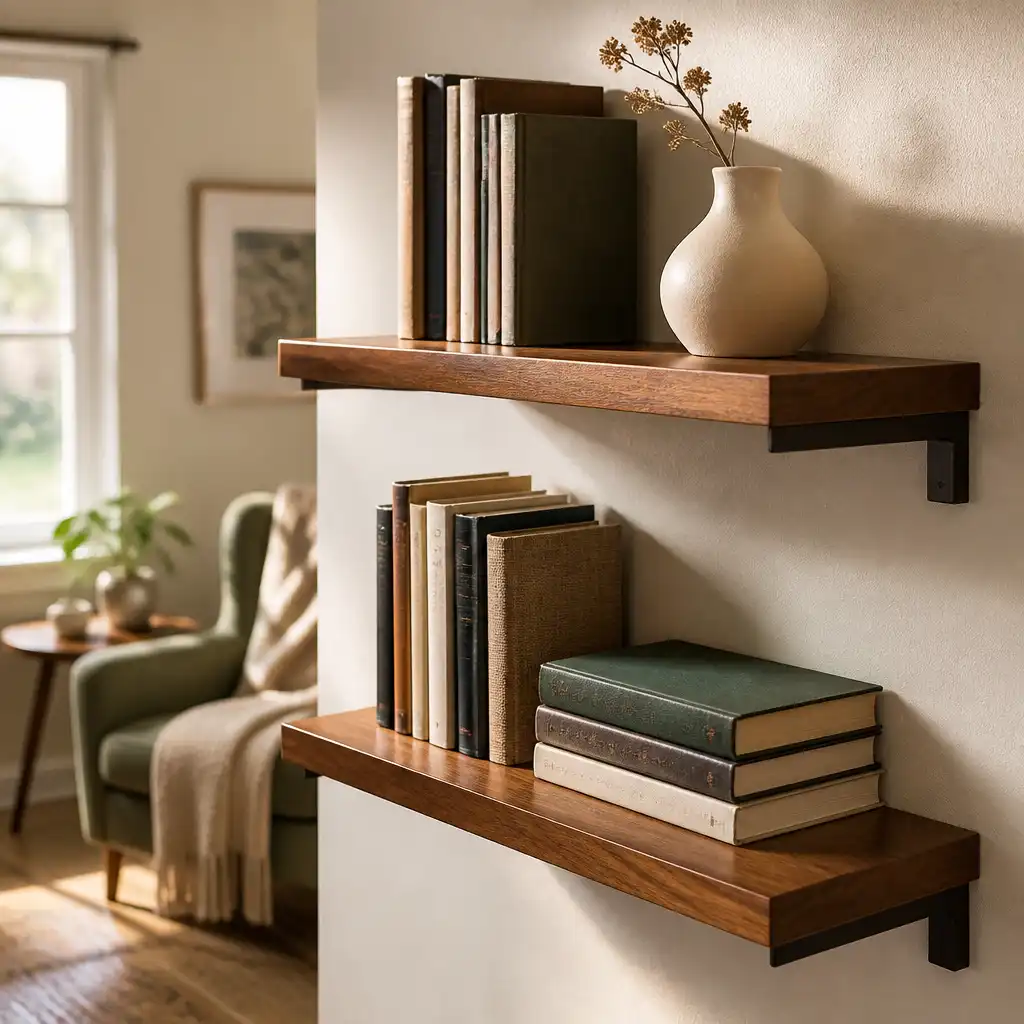 Two shelves