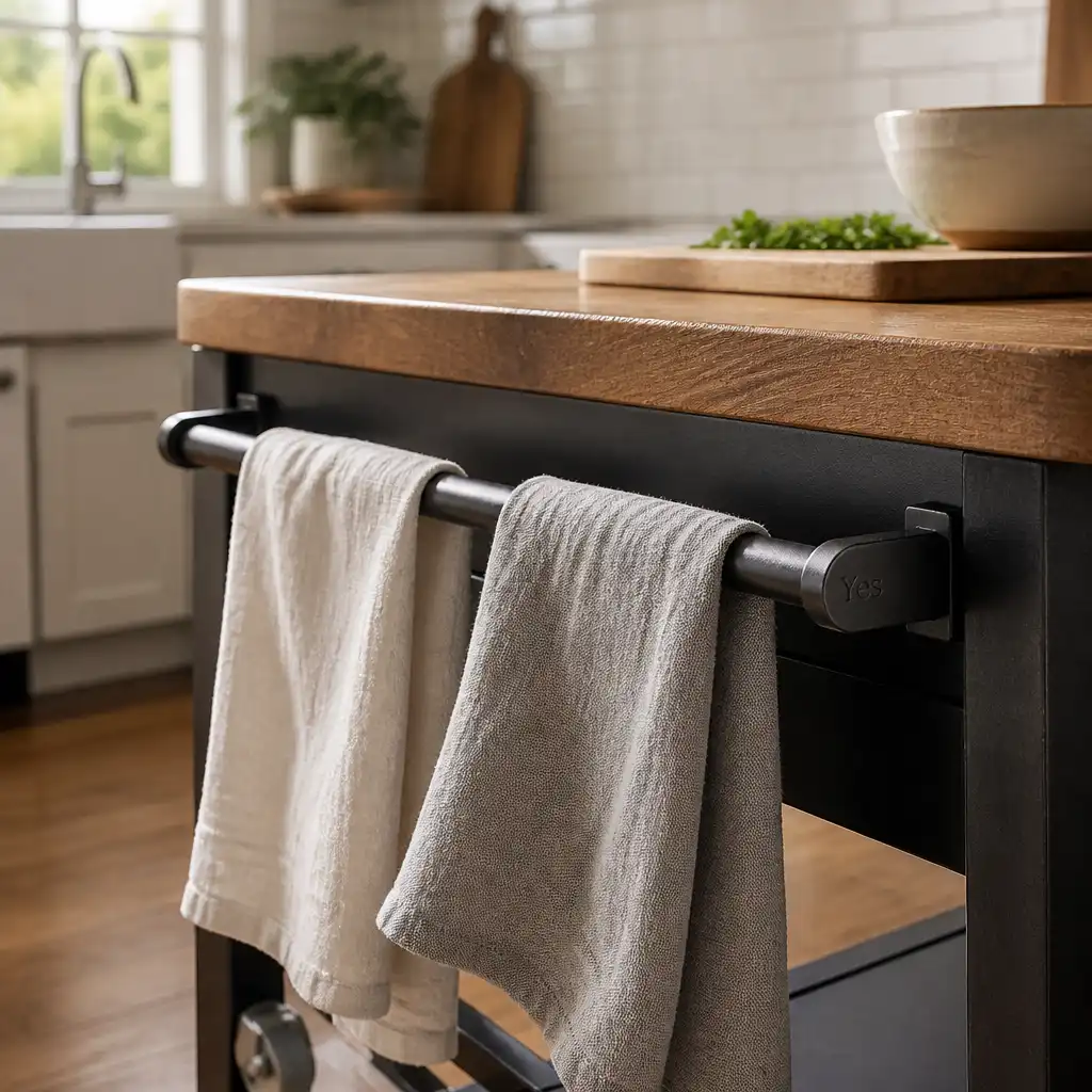 Yes towel bar