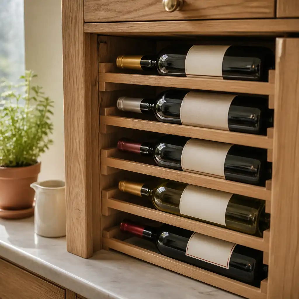 Wine bottles