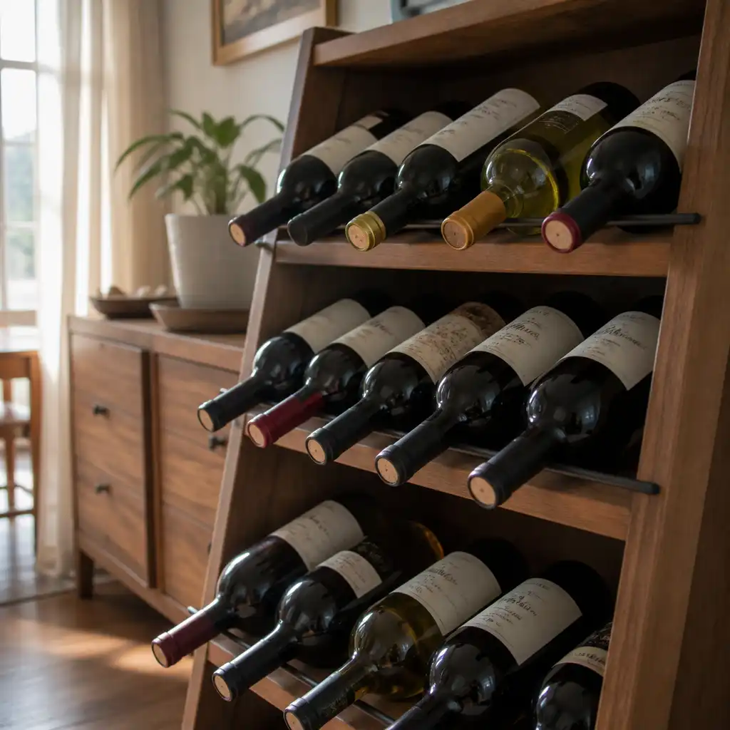 Angled bottles