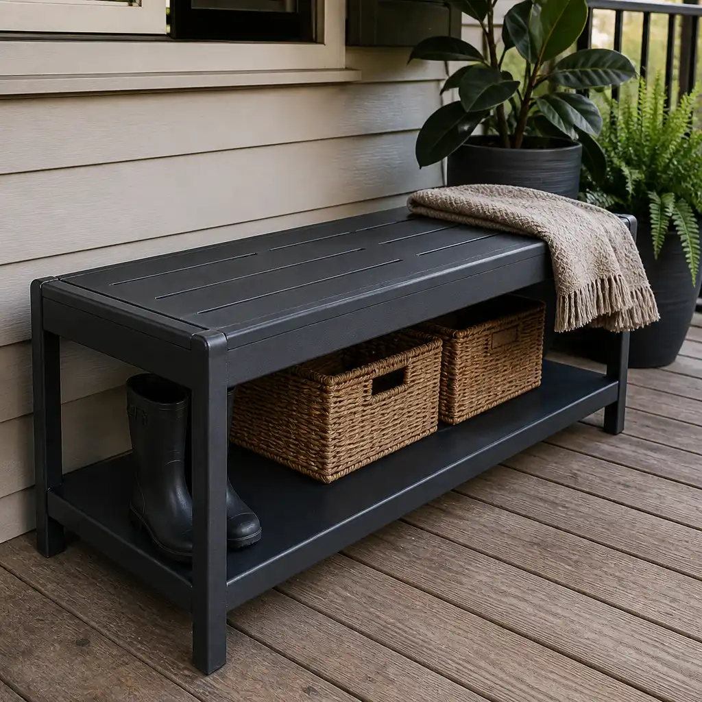 Powder coated