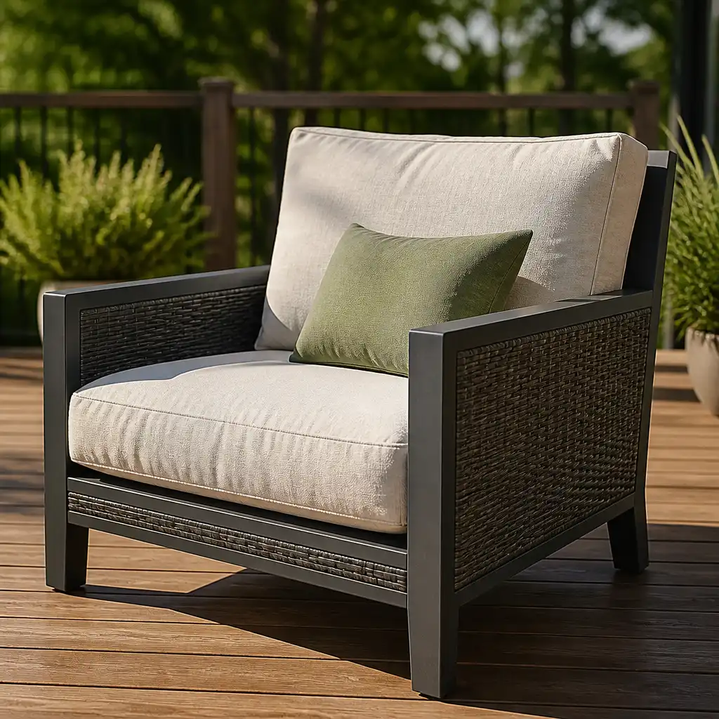 Cushions included