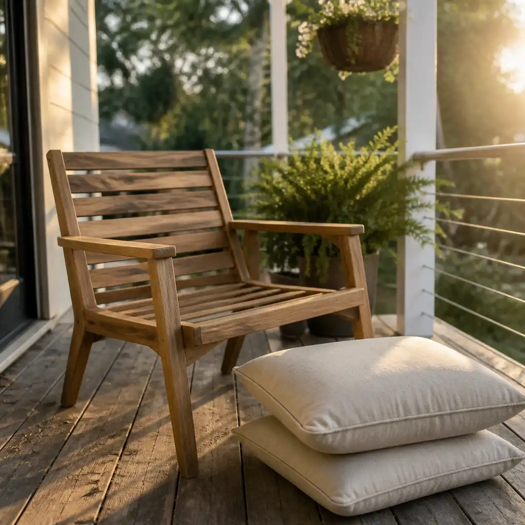 Cushions optional
