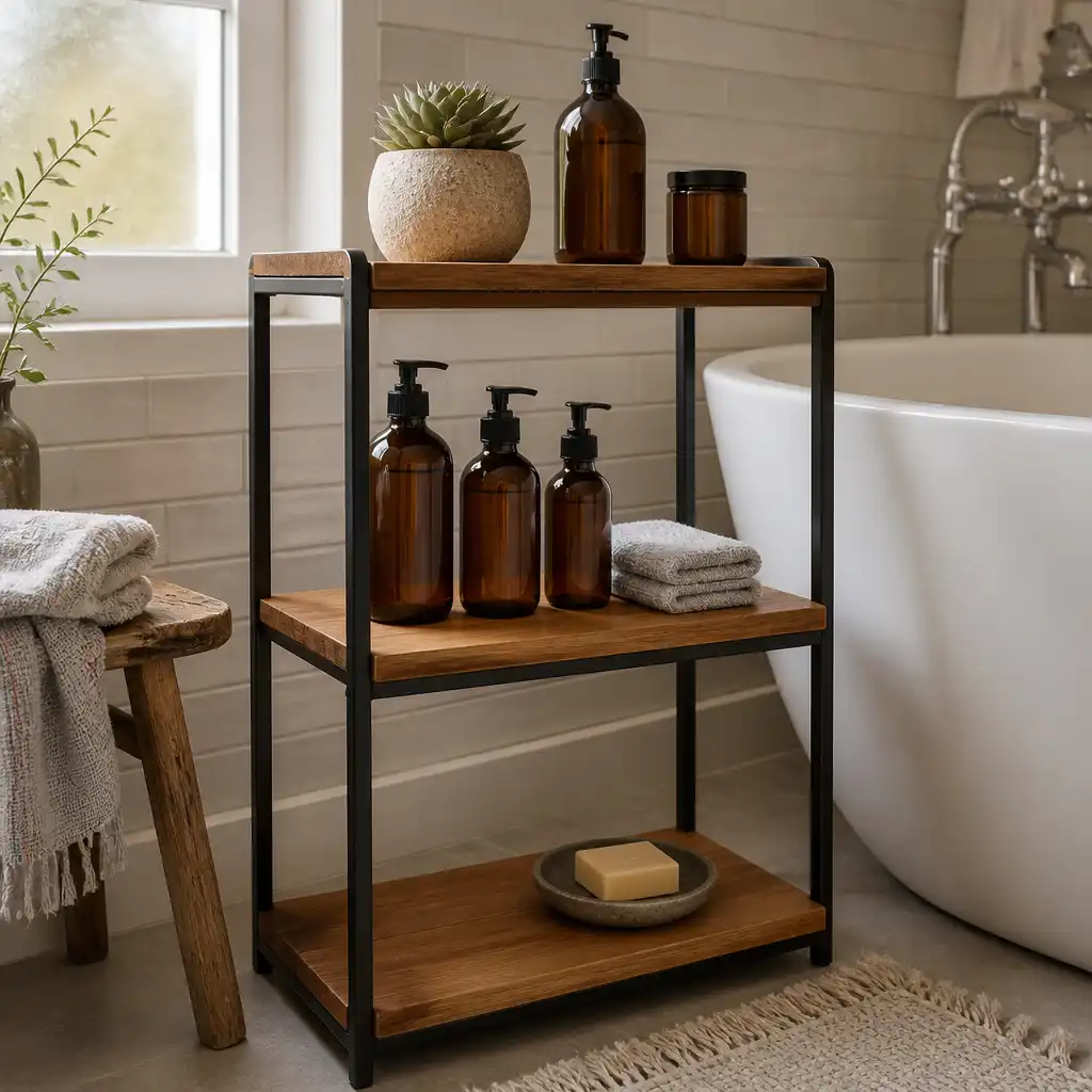 3 shelves