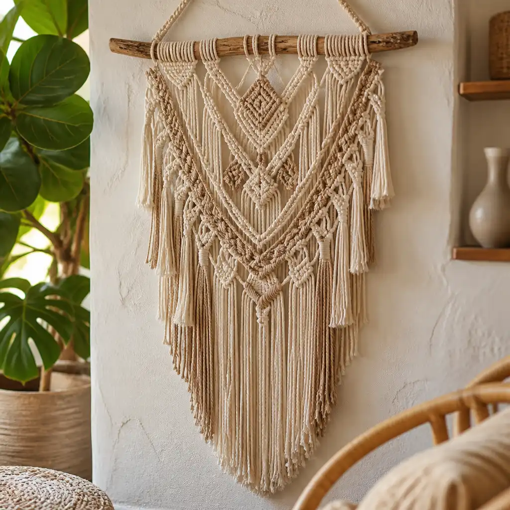 Boho macrame