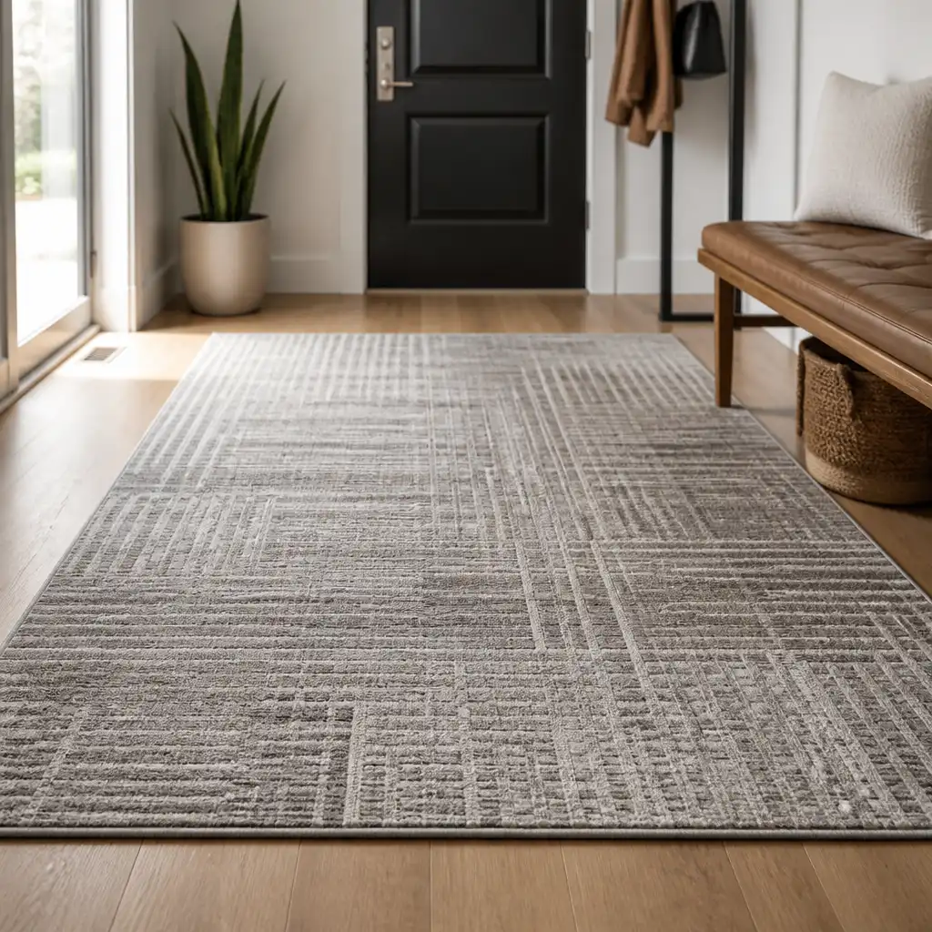 Machine-made rug