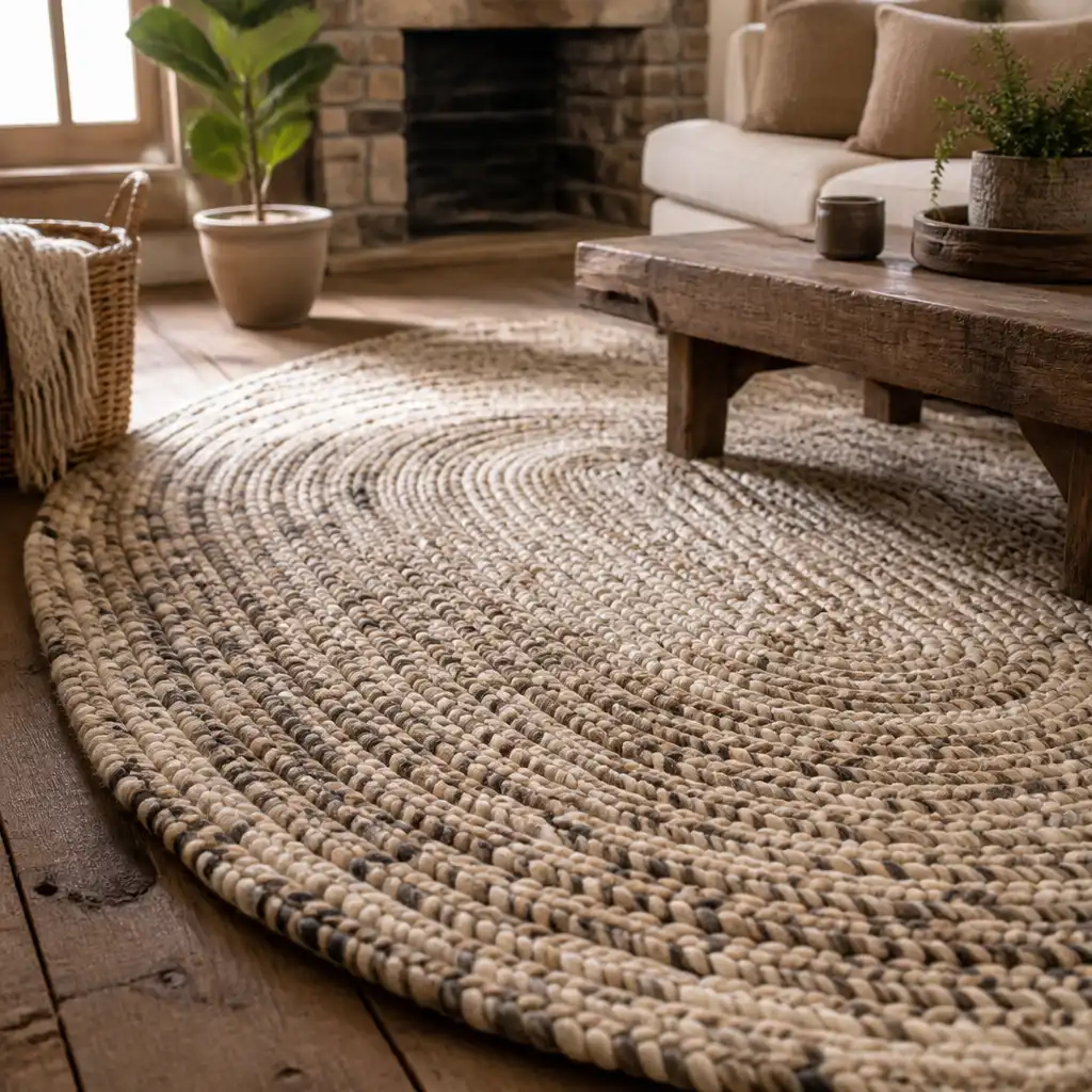 Braided rug