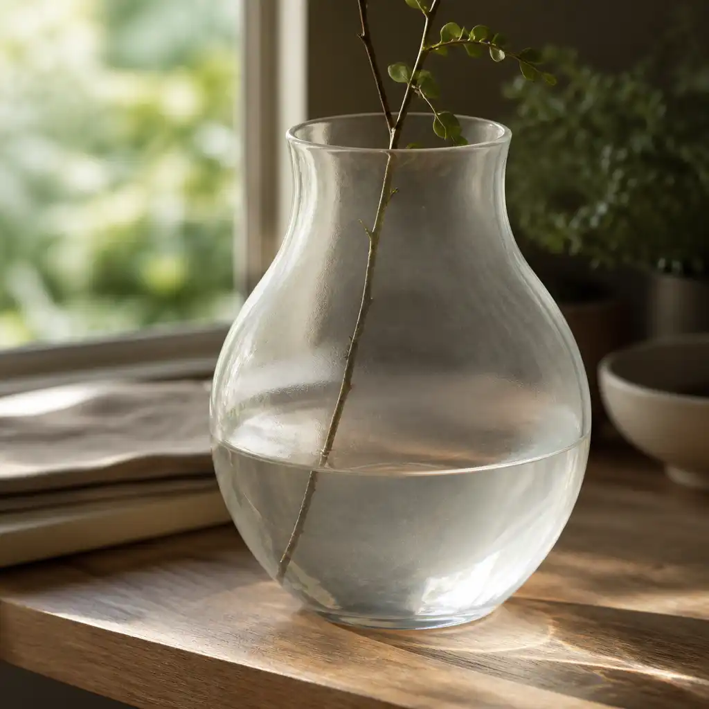 Translucent vase