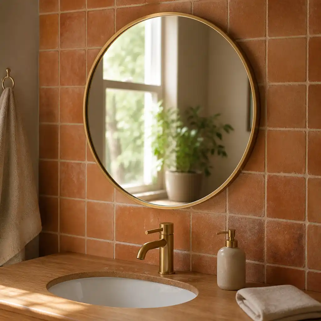Round mirror