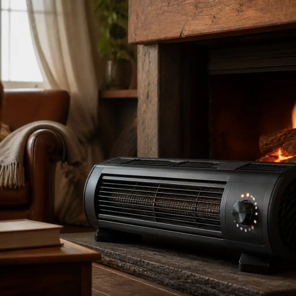 Fan-forced warmth