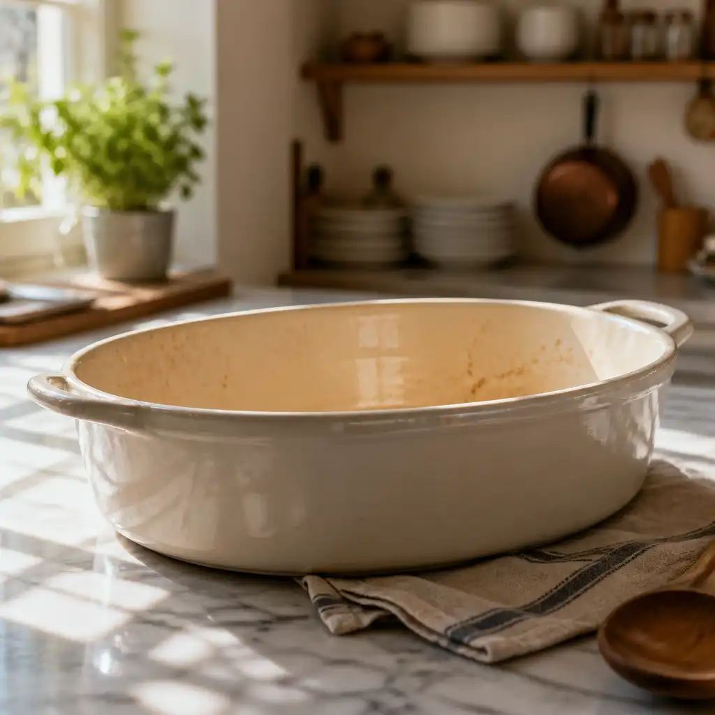 Oval dish