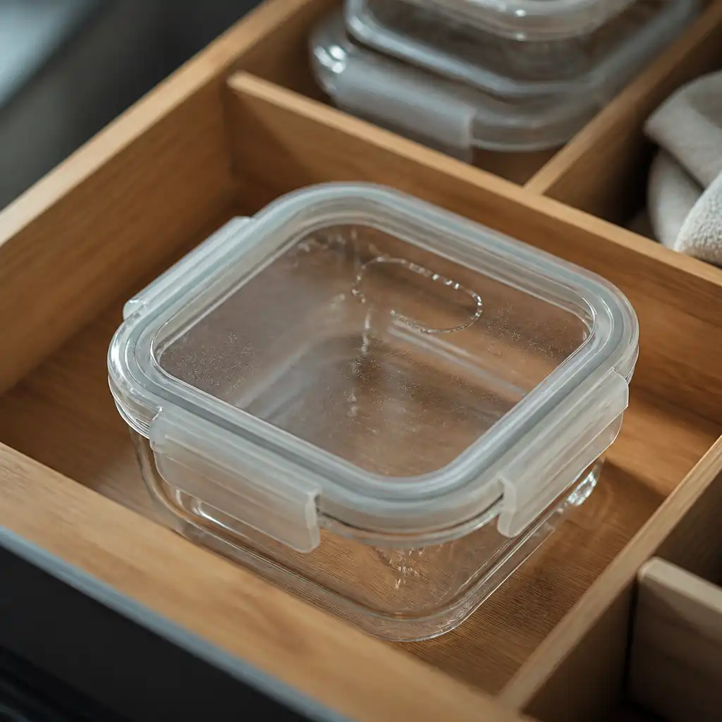 Clip-lock lid