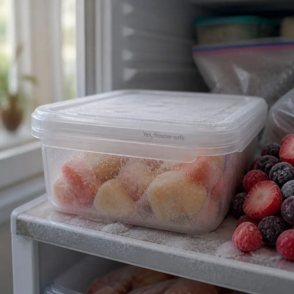Yes, freezer-safe