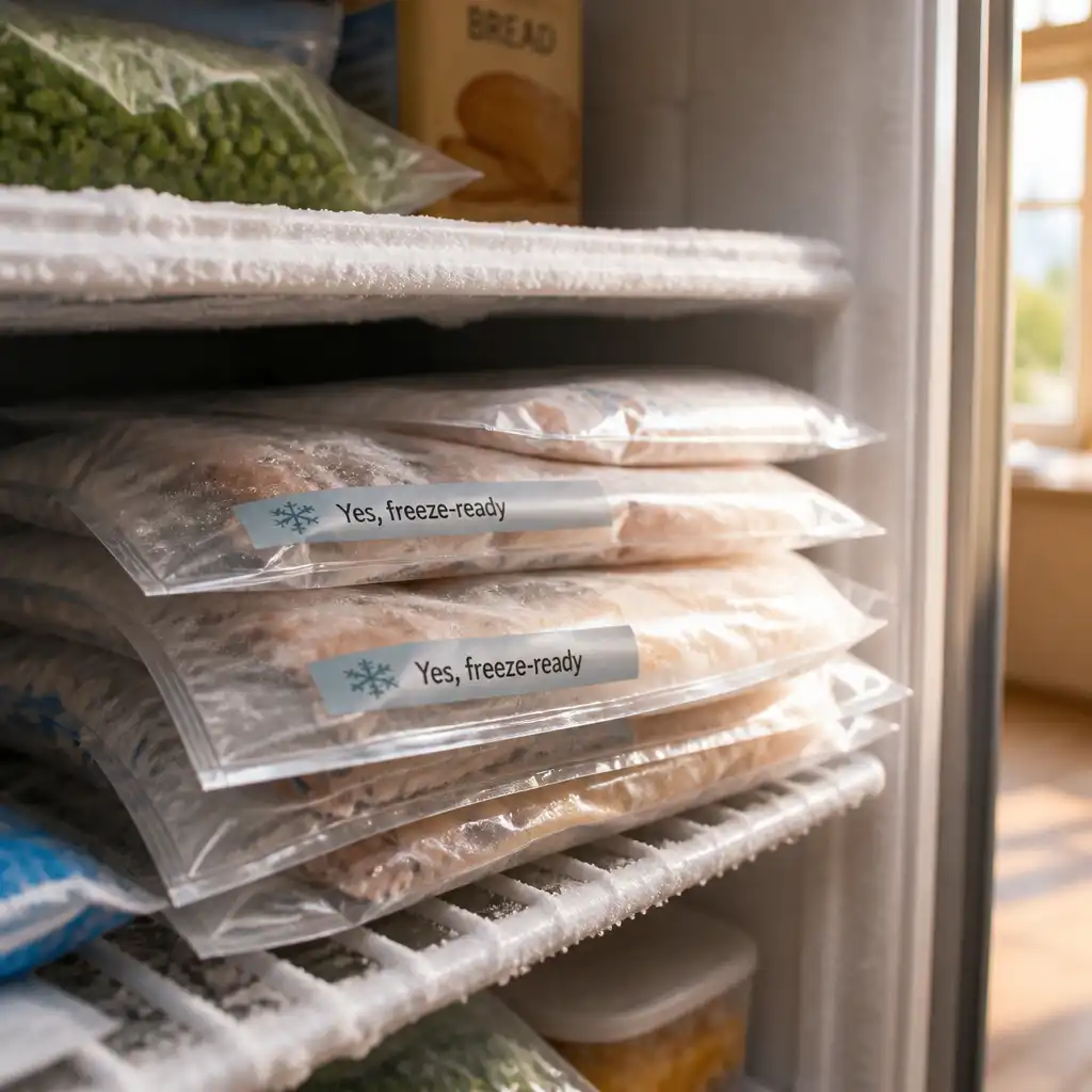Yes, freeze-ready
