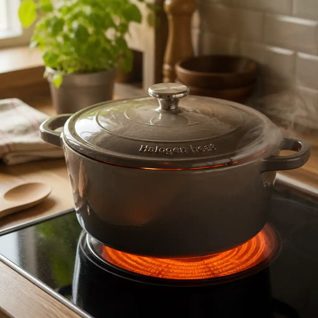 Halogen heat