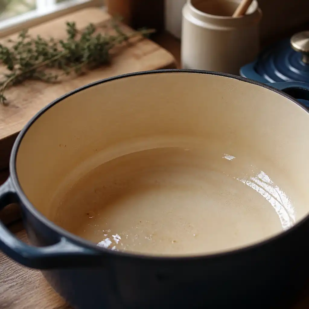 Enamel inside