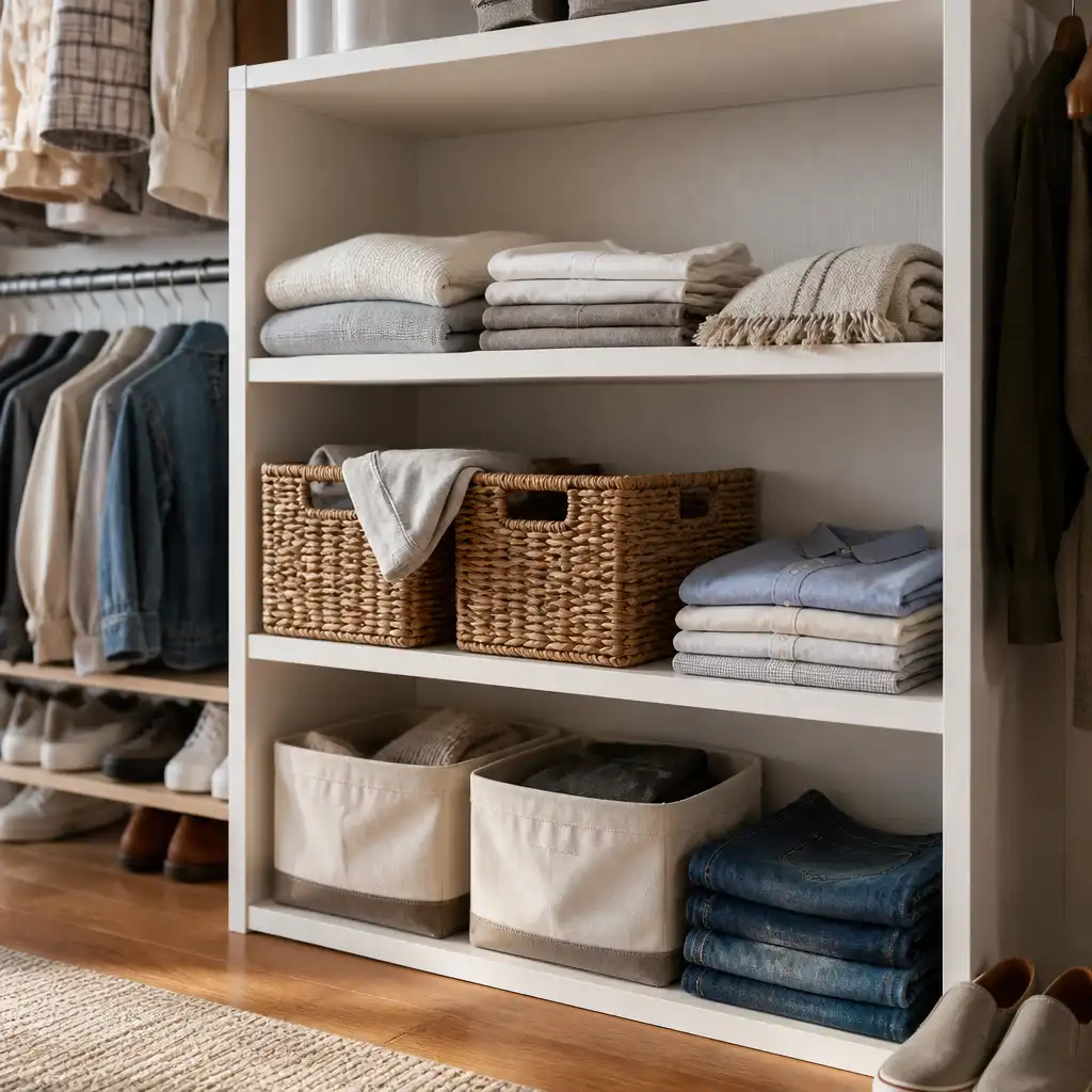 3 shelves