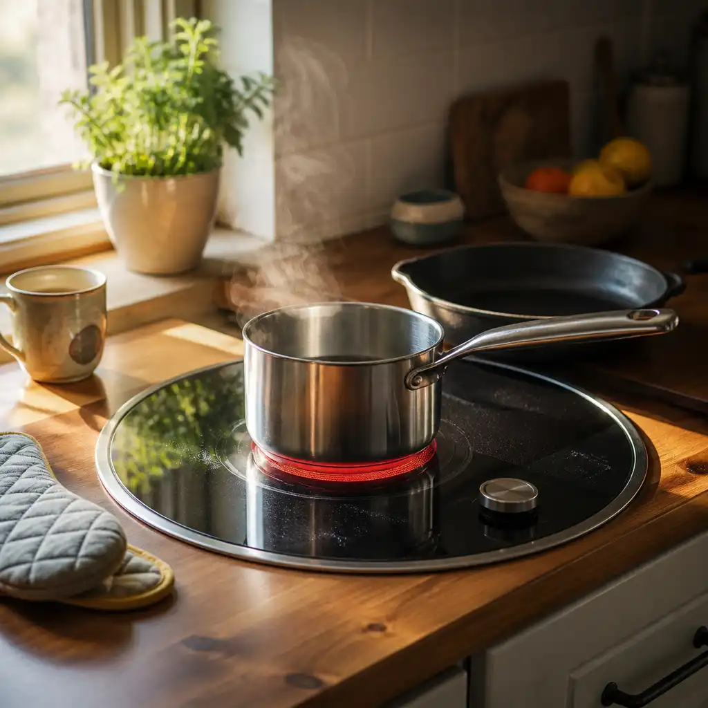 Halogen hob