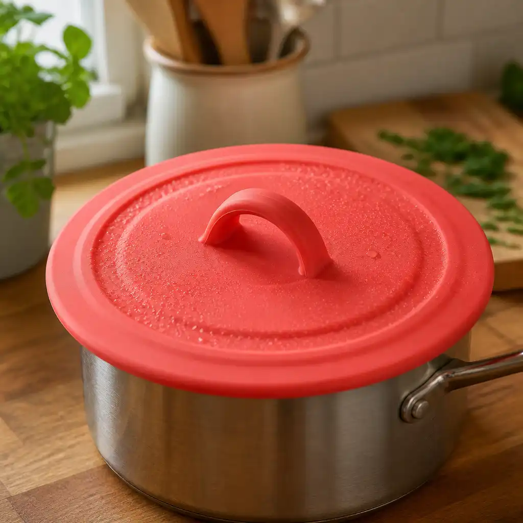 Silicone lid