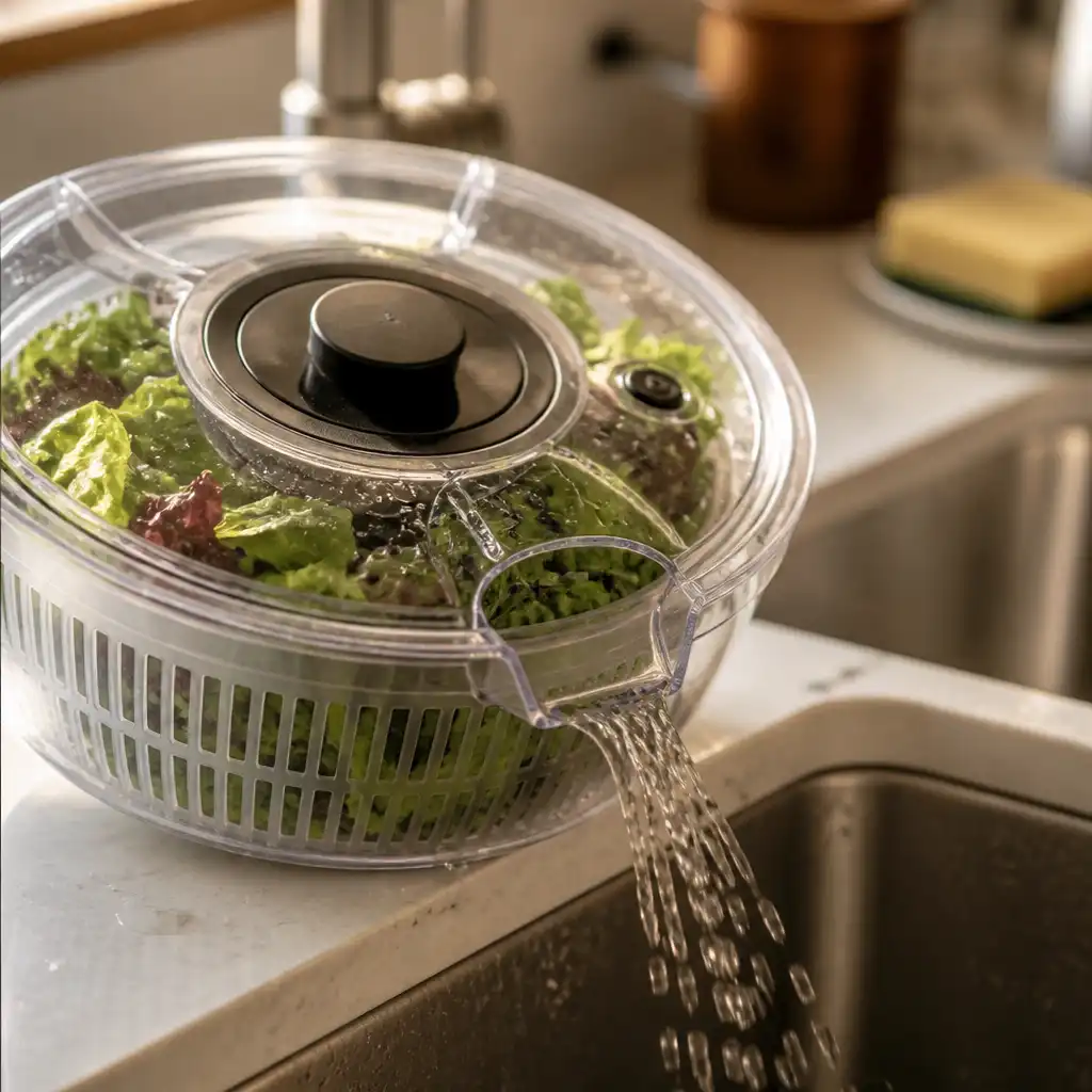 Lid drain