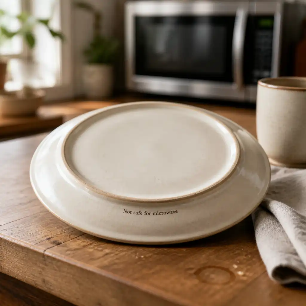 Not safe for microwave