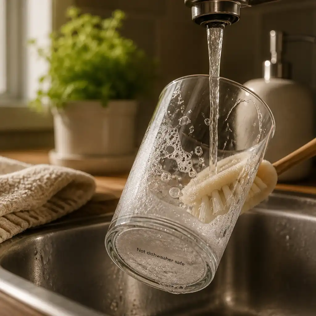 Not dishwasher safe