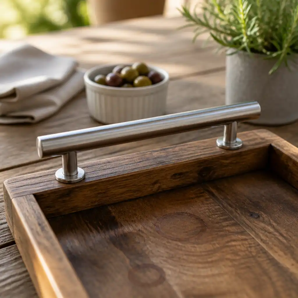Metal handles