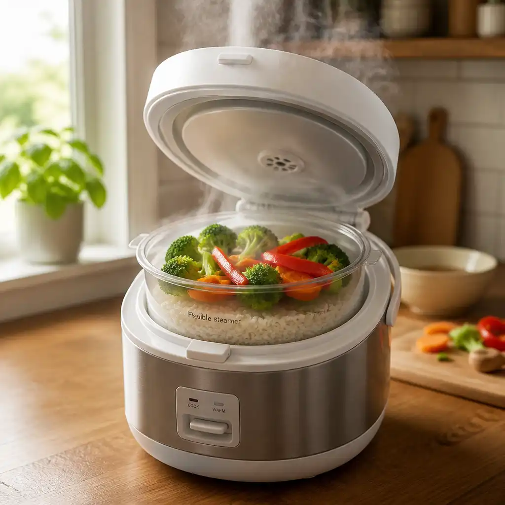 Flexible steamer