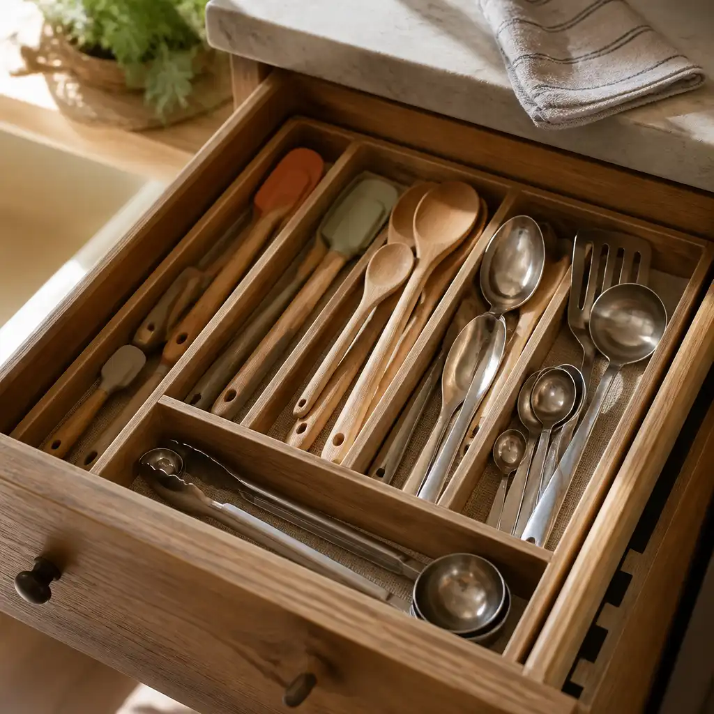 In a drawer