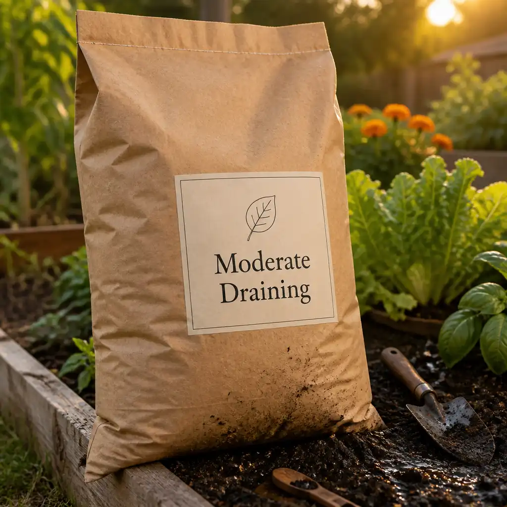 Moderate draining