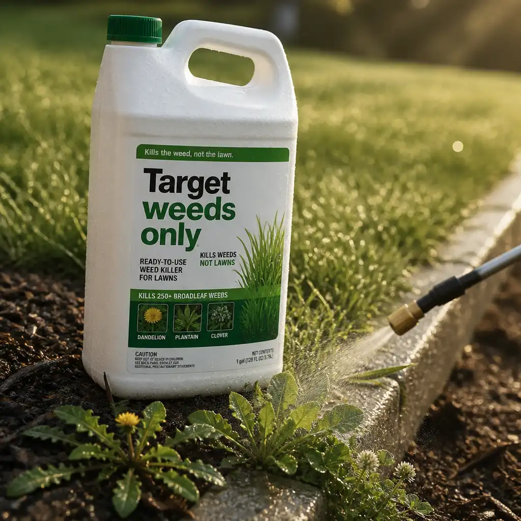 Target weeds only