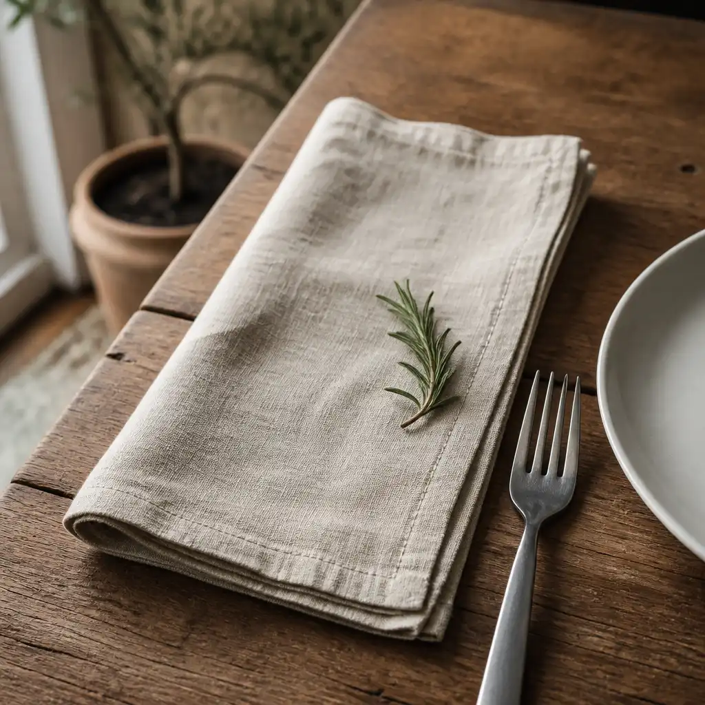 Rectangular napkins