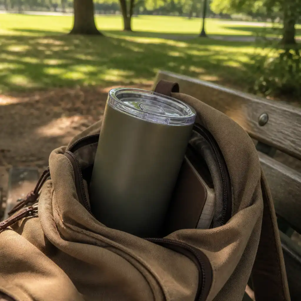 No cup holder