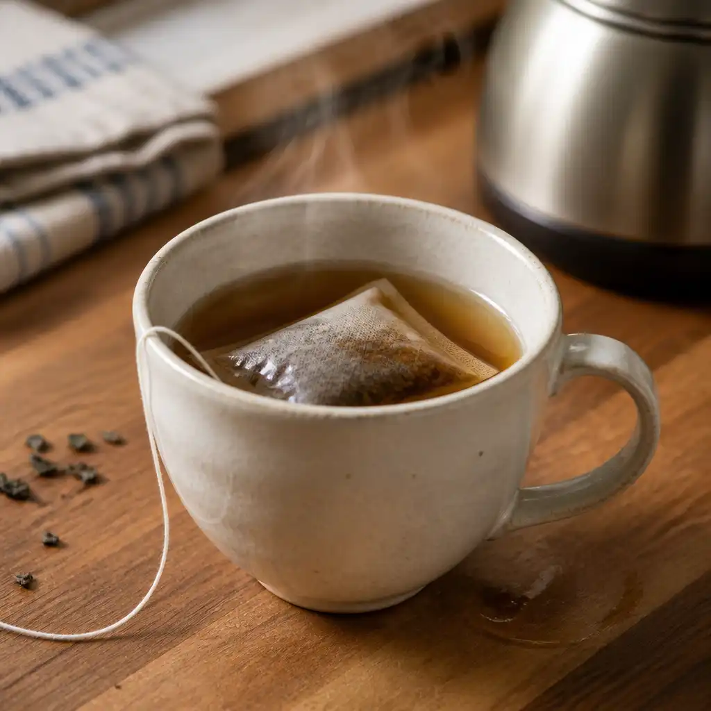 Bagged tea