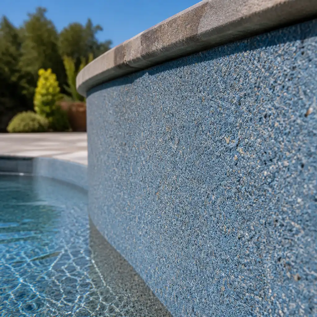 Gunite surface