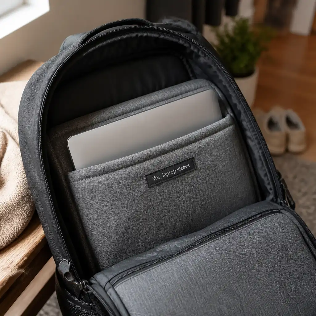 Yes, laptop sleeve