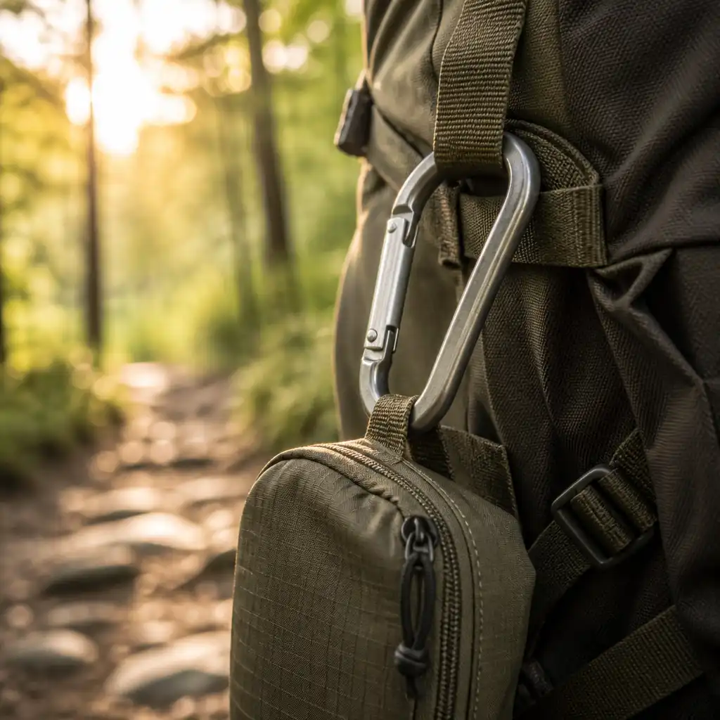 Carabiner clip