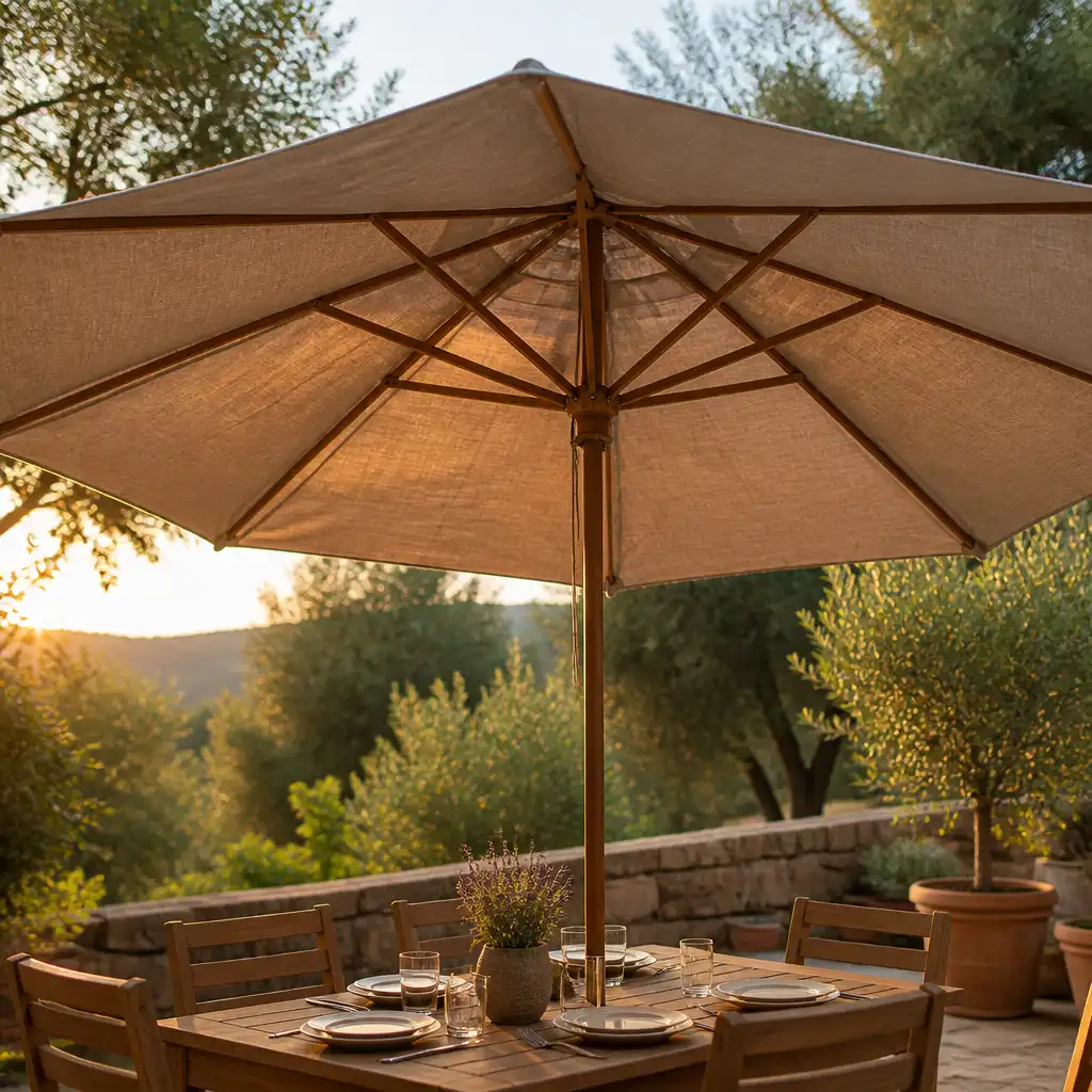 Octagonal shade