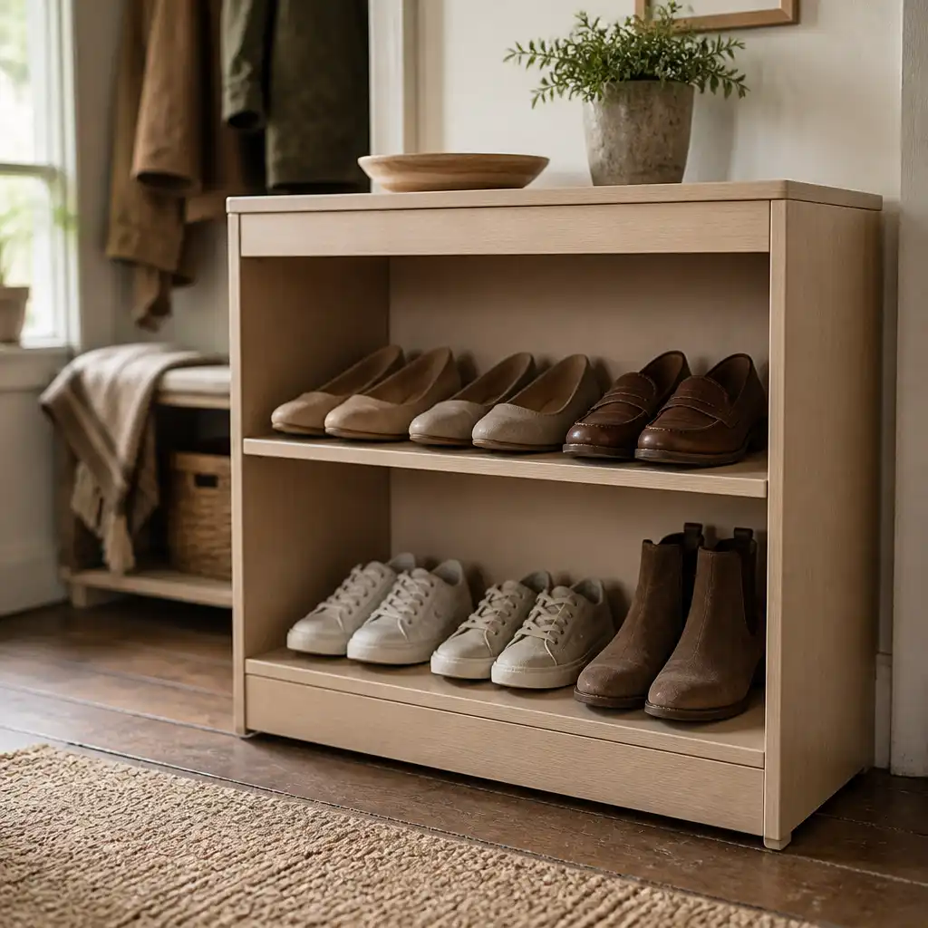 Two shelves