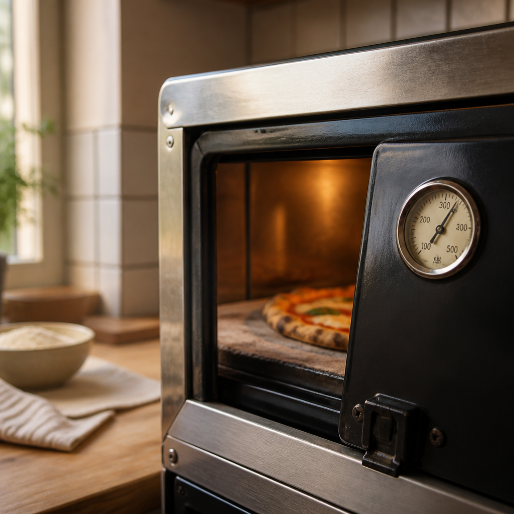 Yes, built-in thermometer