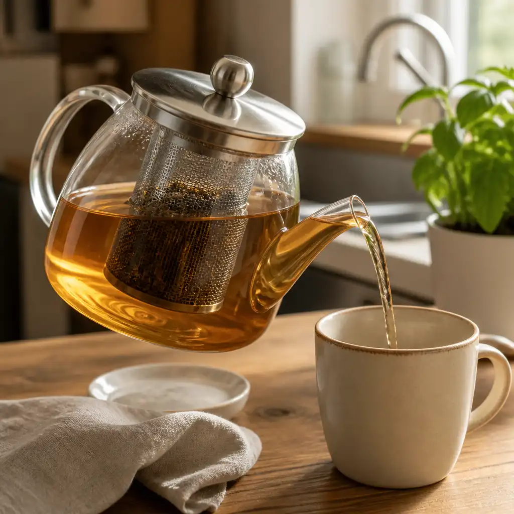 Built-in Strainer