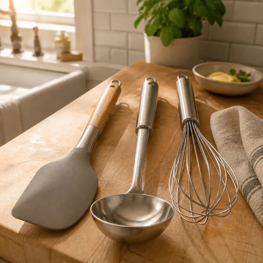 Spatula, Ladle, Whisk