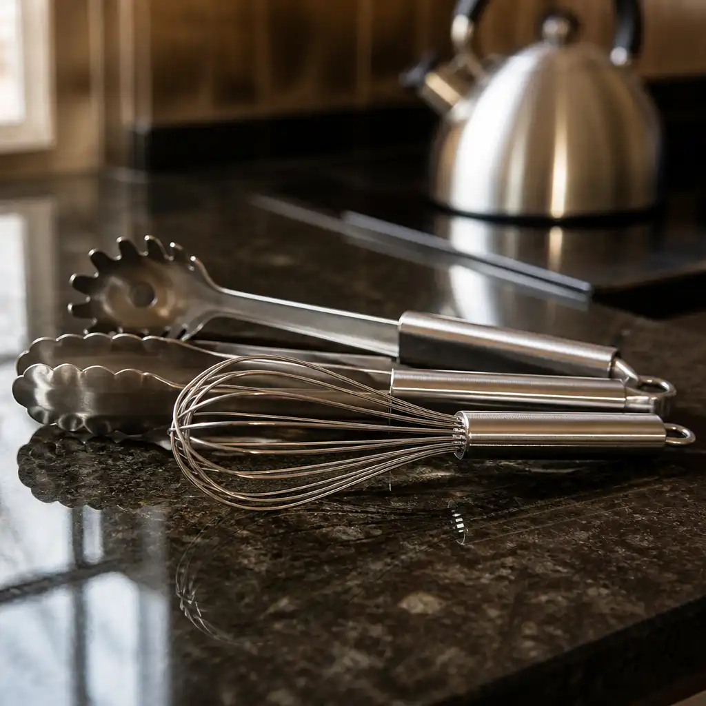 Whisk, Tongs, Pasta Server
