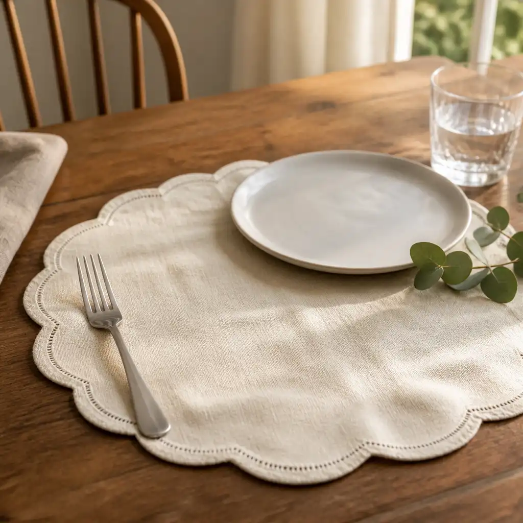 Scalloped