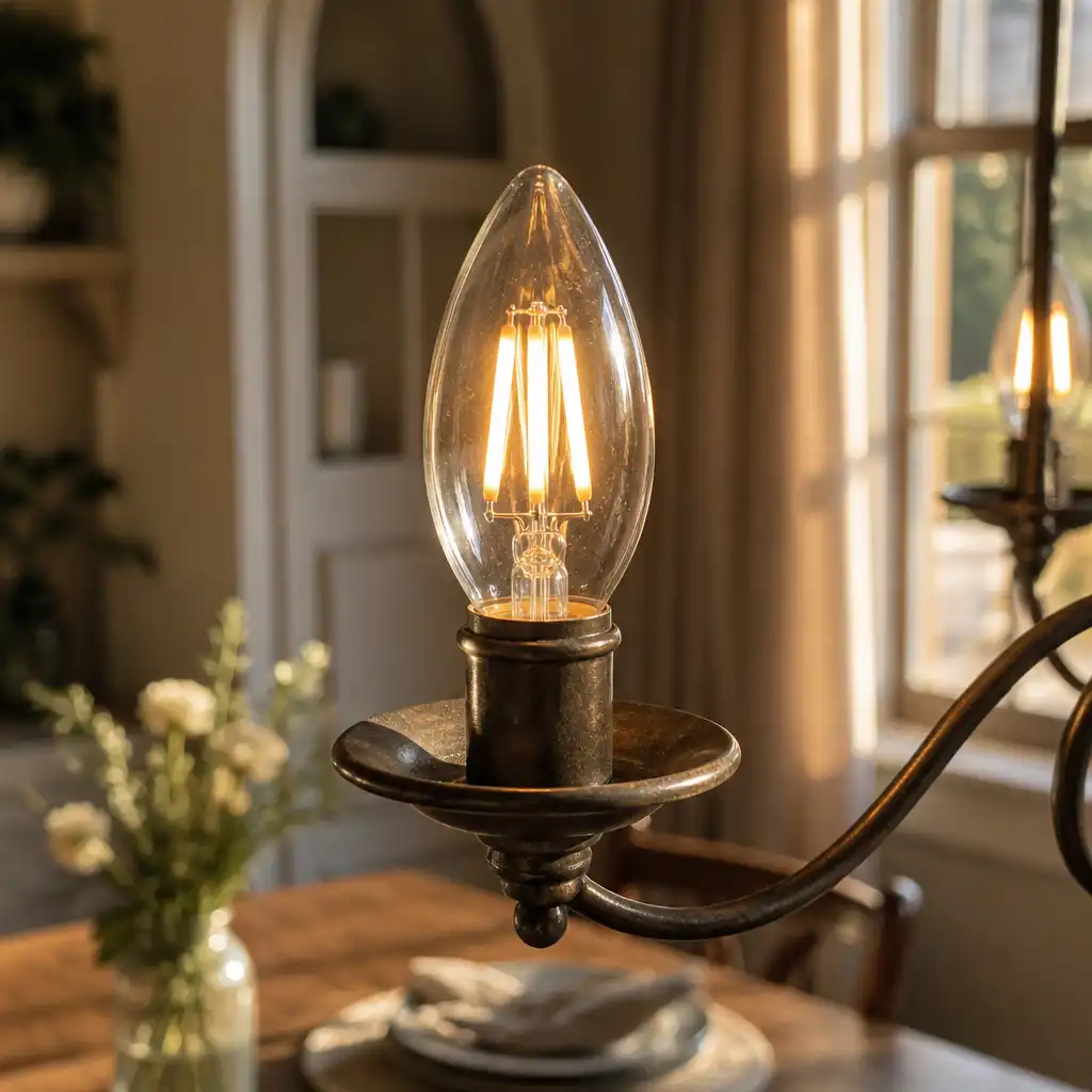 E12 Candelabra